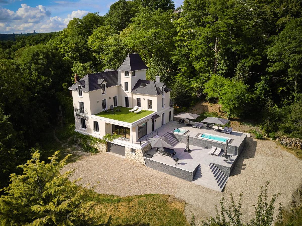 La Villa Aubin Belle Demeure Avec Vue Sur Paris Montmorency Exteriér fotografie