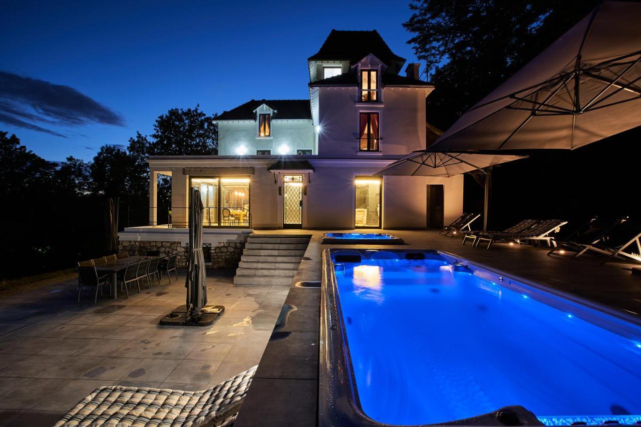 La Villa Aubin Belle Demeure Avec Vue Sur Paris Montmorency Exteriér fotografie