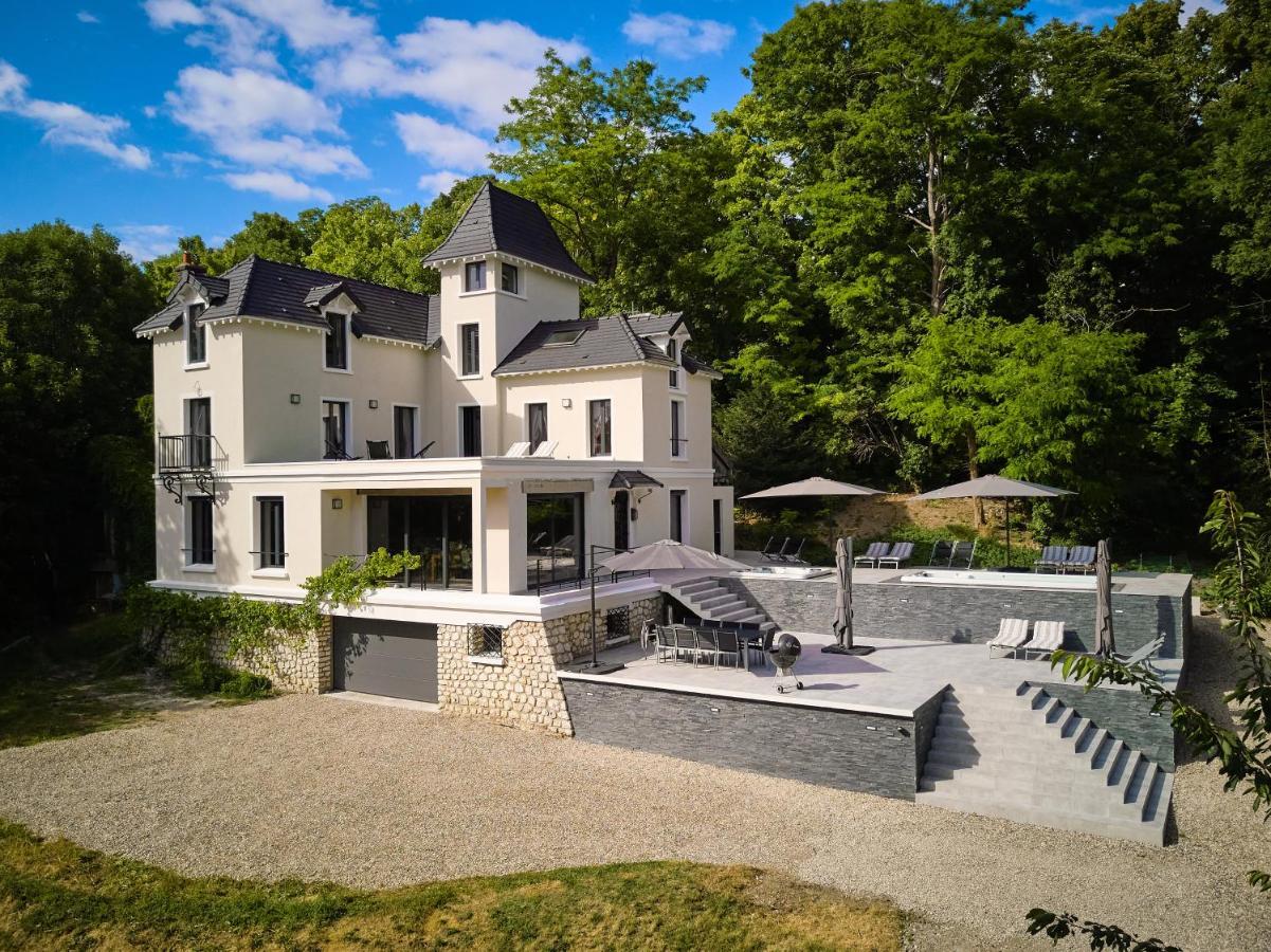 La Villa Aubin Belle Demeure Avec Vue Sur Paris Montmorency Exteriér fotografie